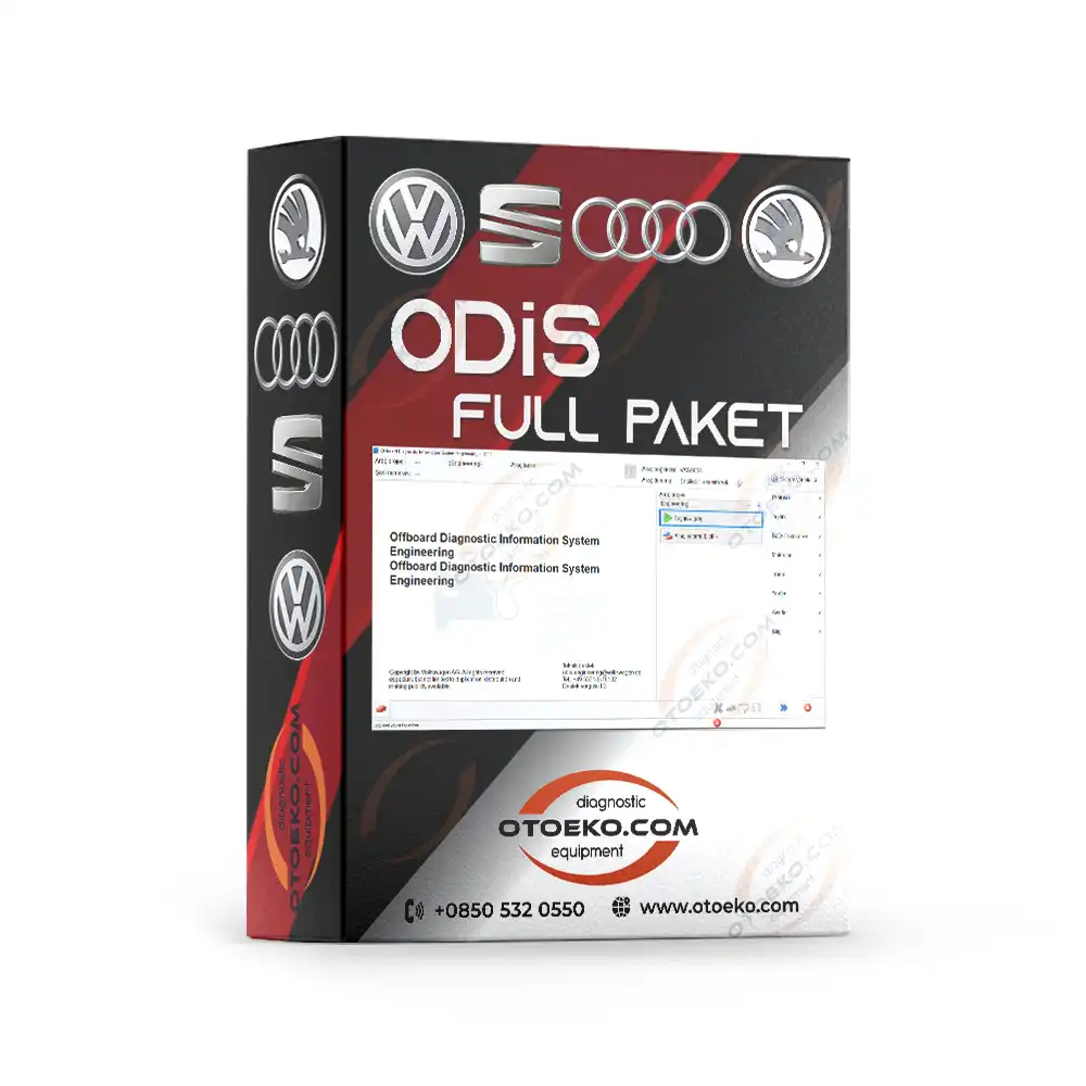 برنامج التشخيص والصيانة الاحترافي Vag Grubu Odis Full Paket Yazılım (Otoeko) — تثبيت عن بعد عبر TeamViewer - 1